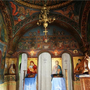 Frescă - Sfânta Mănăstire Pahomie
